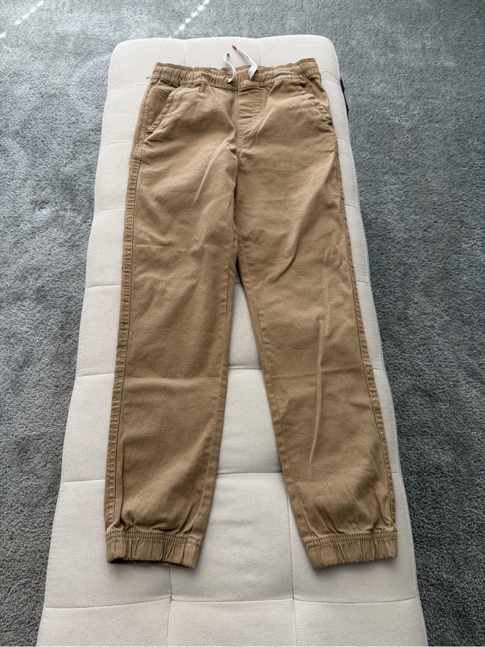 Tommy Hilfiger Kids Tan Drawstring Joggers